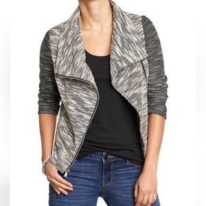 Old Navy Front Drape Moto Jacket